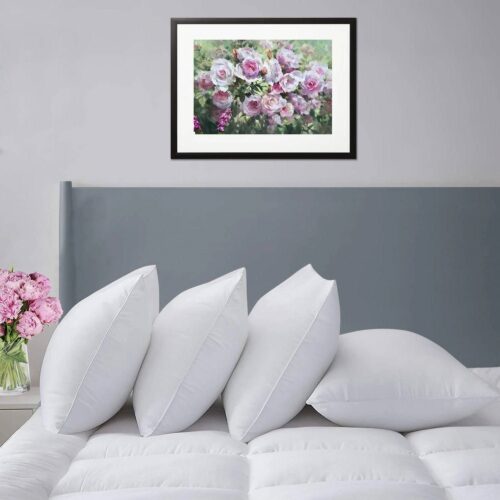 Set of 4 – Queen size Down Alternative Pillows – Machine Washable