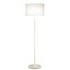 Modern Floor Lamp with White Paper Drum Shade