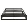 Full size Modern Low Profile Heavy Duty Metal Platform Bed Frame