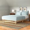 Farmhouse Full Size Solid Wood Platform Bed Made in USA