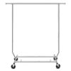 Heavy Duty Metal Clothing Garment Rack with Lockable Wheels – 250 lbs. Capacity Heavy Duty Metal Clothing Garment Rack with Lockable Wheels – 250 lbs. Capacity