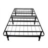 Twin size Black Metal Platform Bed Frame