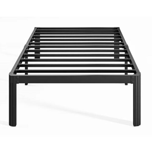 Twin XL Heavy Duty Metal Bed Frame Platform with Round Edge Legs