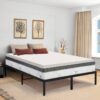 Twin Size 2 Inch Thick Plush High Density Foam Mattress Topper – Medium Firm